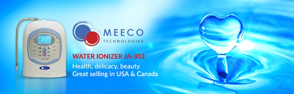 MeecoTechnologies JA-303 Alkaline Ionized Water The world’s best selling water ionizer. even though it has been on the market for only two years.